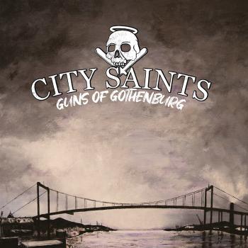 City Saints - Guns Of Gothenburg LP (Clear Blue With Black Marbled Vinyl)