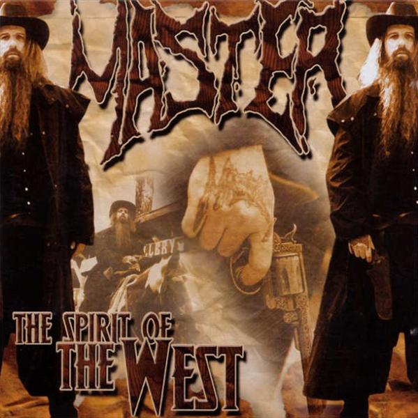 Master - The Spirit Of The West LP (Orange Fire Black Splatter Vinyl)