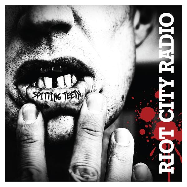 Riot City Radio - Spitting Teeth LP (Clear With Red Color In Color Splatter Vinyl)