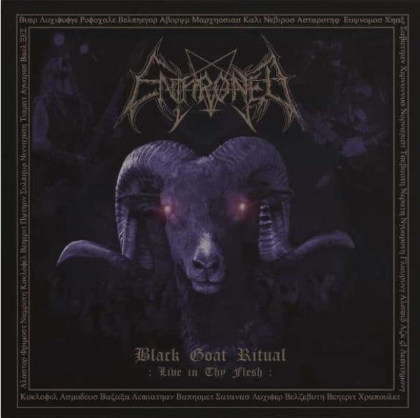 Enthroned - Black Goat Ritual - Live In Thy Flesh 2LP (Ltd Gold Vinyl)
